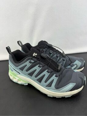 Salomon Women's Athletic XA Pro 3D Trail Shoes in Black and Light Teal
